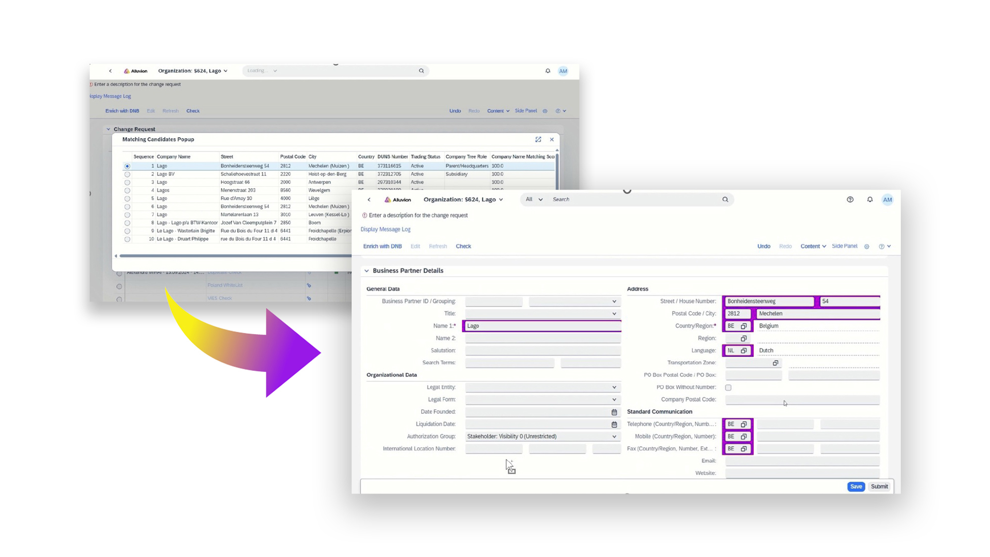 Alluvion Dnb Connector Search Enrich