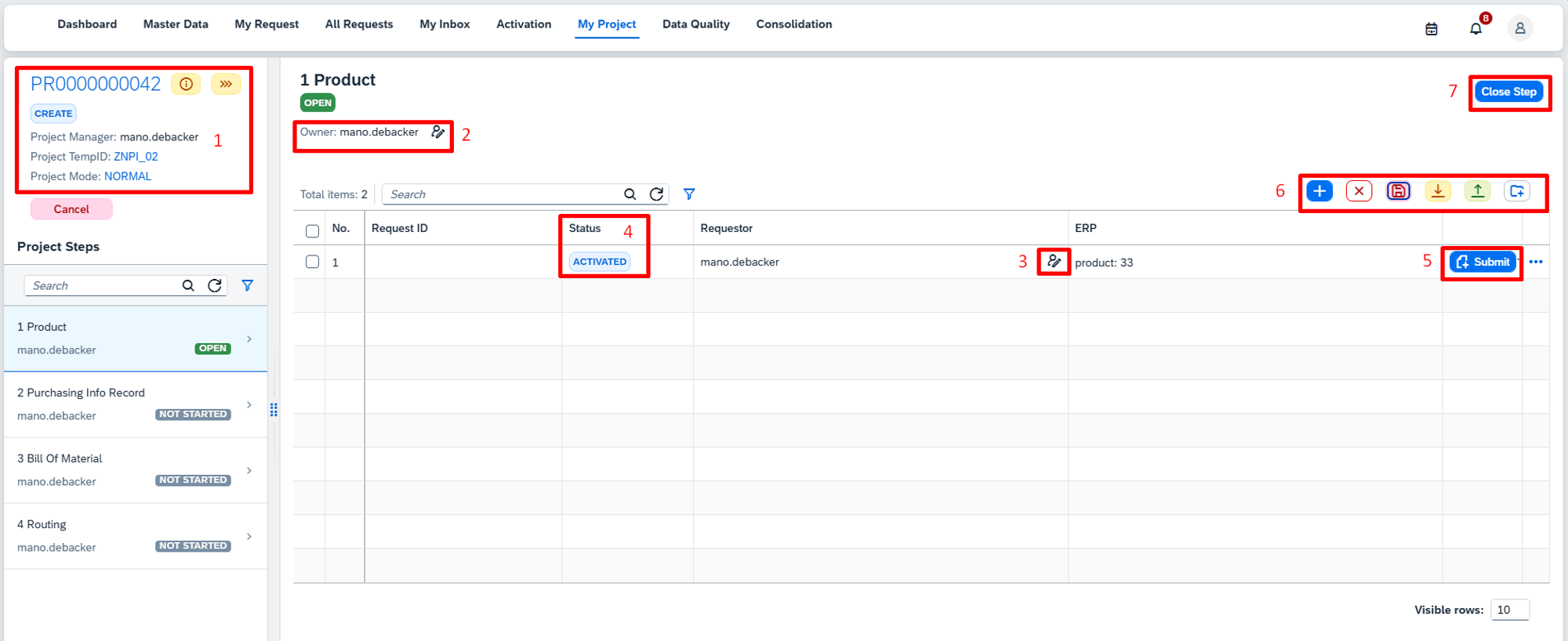 Myprojectfeatures